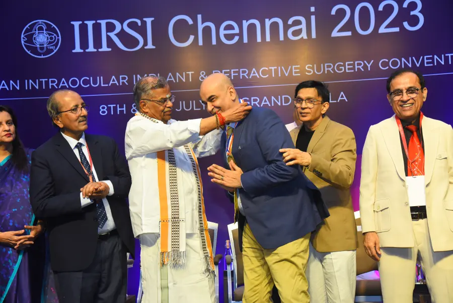 Dr. Kamal B Kapur delivering a lecture